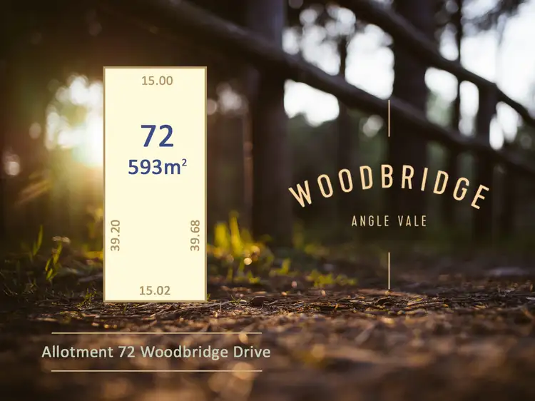 Main view of Homely land listing, Lot 72 Woodbridge Drive, Angle Vale SA 5117