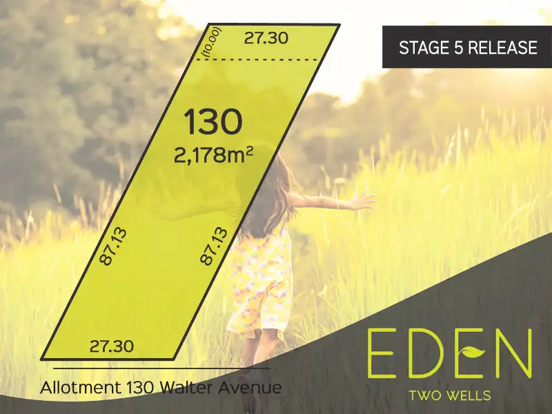 Main view of Homely land listing, Lot 130 Walter Avenue, Two Wells SA 5501