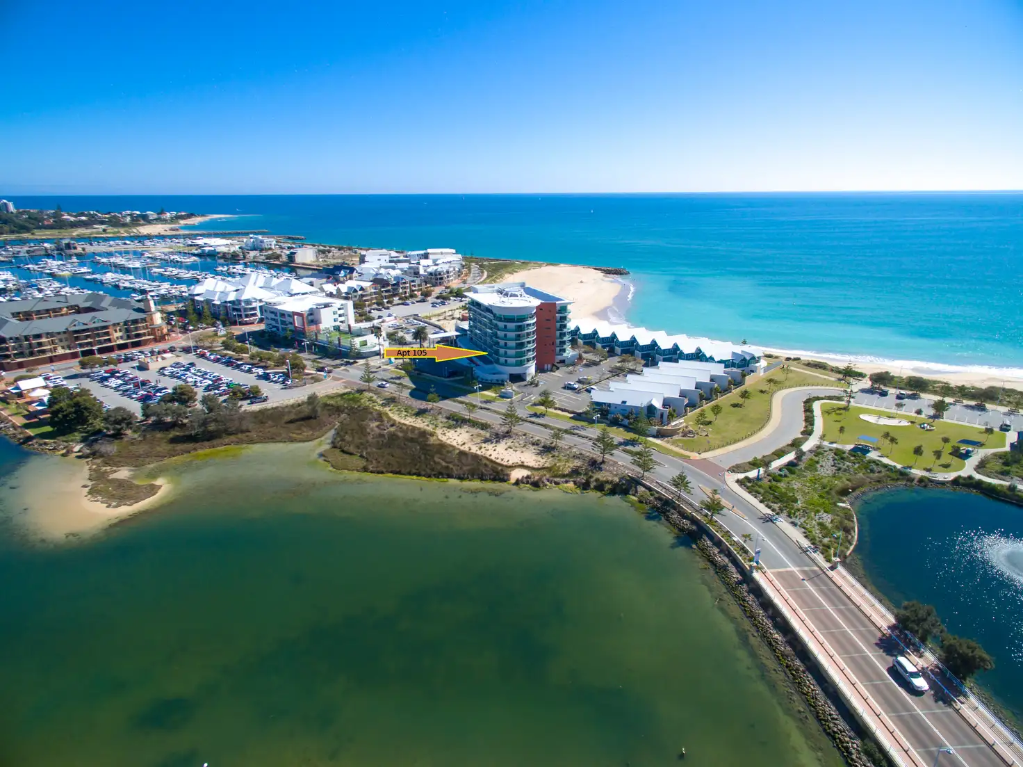 Main view of Homely apartment listing, 105/16 Dolphin Drive, Mandurah WA 6210
