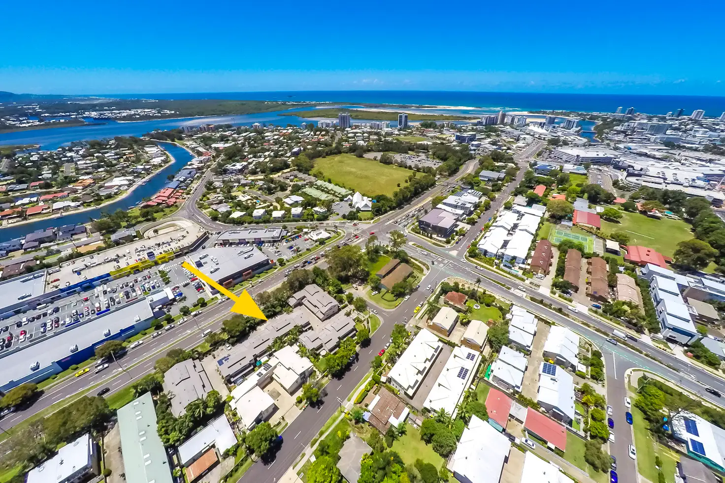 Main view of Homely townhouse listing, 12/23-25 Primary School Court, Maroochydore QLD 4558