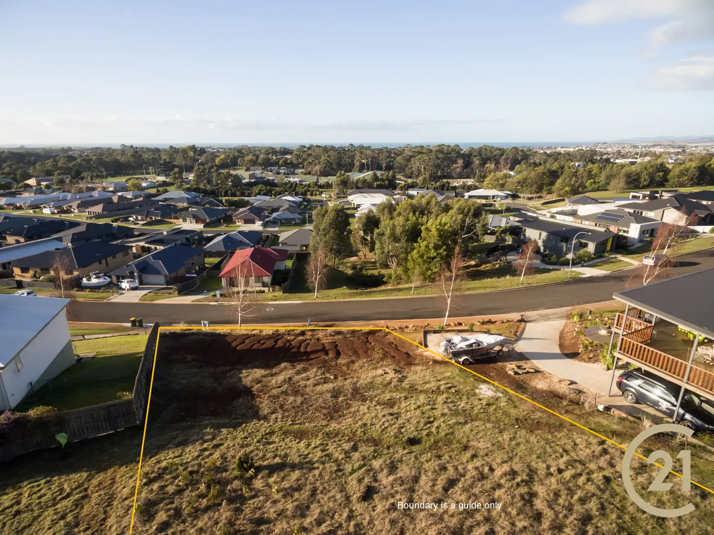 Main view of Homely land listing, 21 McCall Terrace, Stony Rise TAS 7310