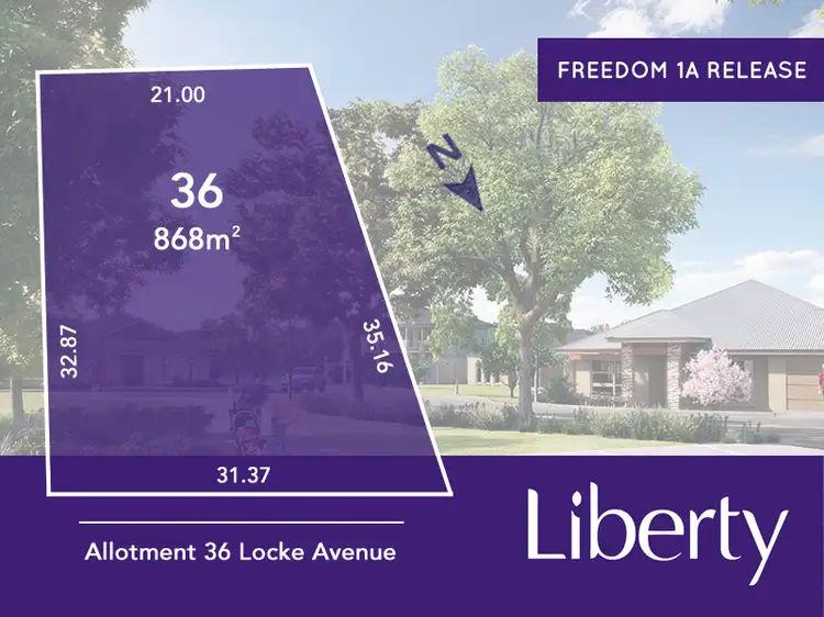 Main view of Homely land listing, Lot 36 Locke Avenue, Two Wells SA 5501