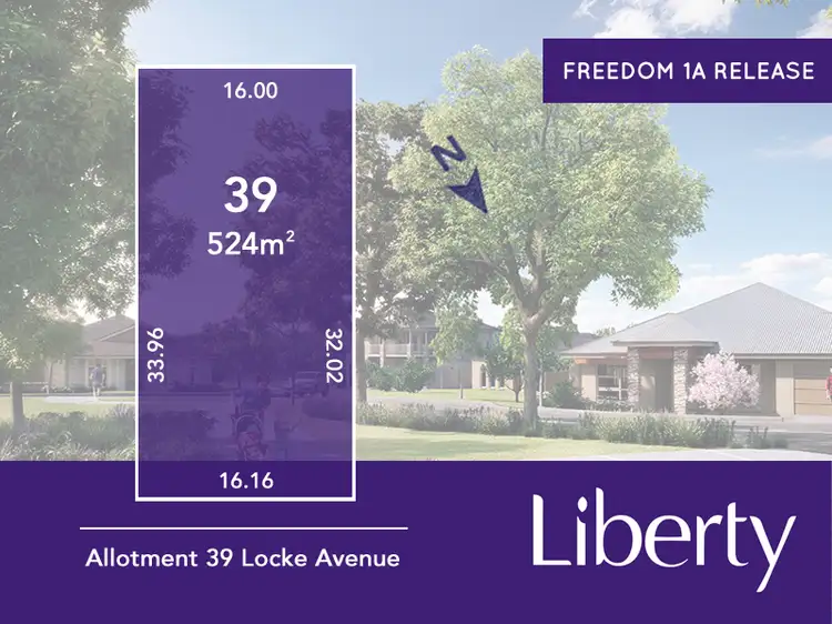 Main view of Homely land listing, Lot 39 Locke Avenue, Two Wells SA 5501