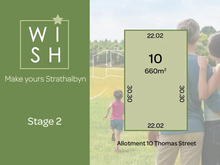 Main view of Homely land listing, Lot 10 Thomas Street, Strathalbyn SA 5255