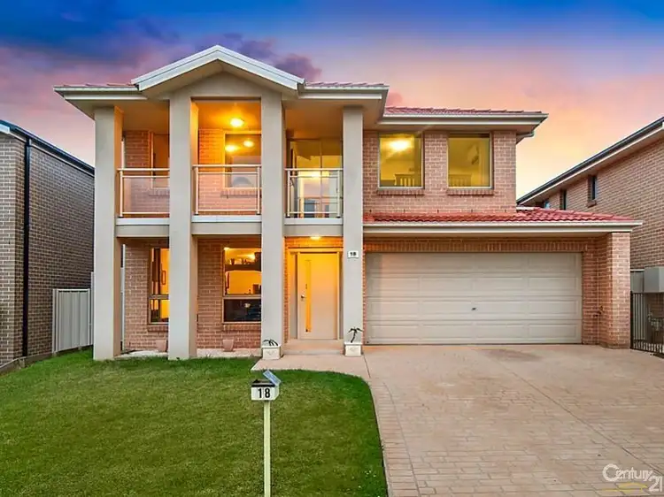Main view of Homely house listing, 18 Rosebrook Ave, Kellyville Ridge NSW 2155