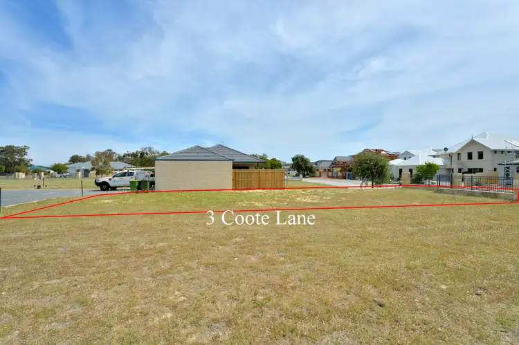 Third view of Homely land listing, 3 Coot Lane, Halls Head WA 6210