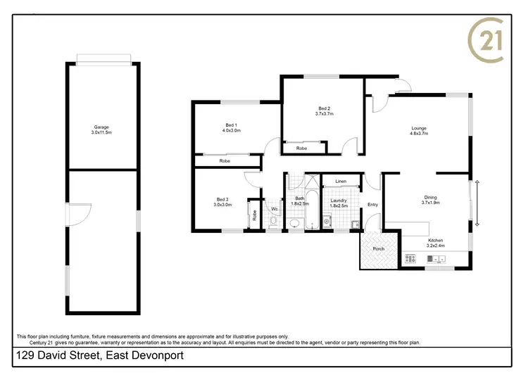 Seventh view of Homely house listing, 129 David Street, East Devonport TAS 7310