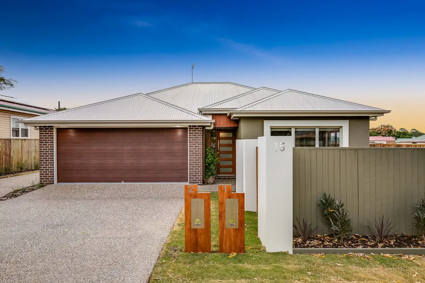 Main view of Homely villa listing, 1/15 Cox Street, Wilsonton QLD 4350