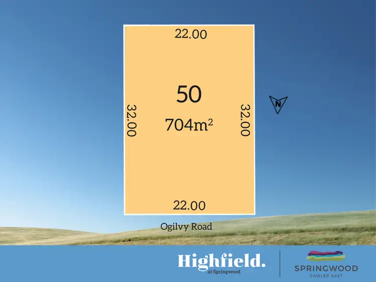 Main view of Homely land listing, Lot 50 Ogilvy Road, Gawler East SA 5118
