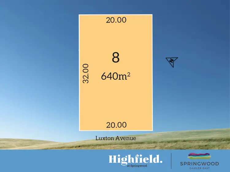 Main view of Homely land listing, Lot 8 Luxton Avenue, Gawler East SA 5118