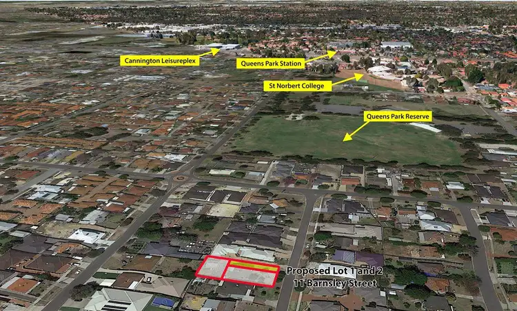 Second view of Homely land listing, 1/11 Barnsley Street, Queens Park WA 6107