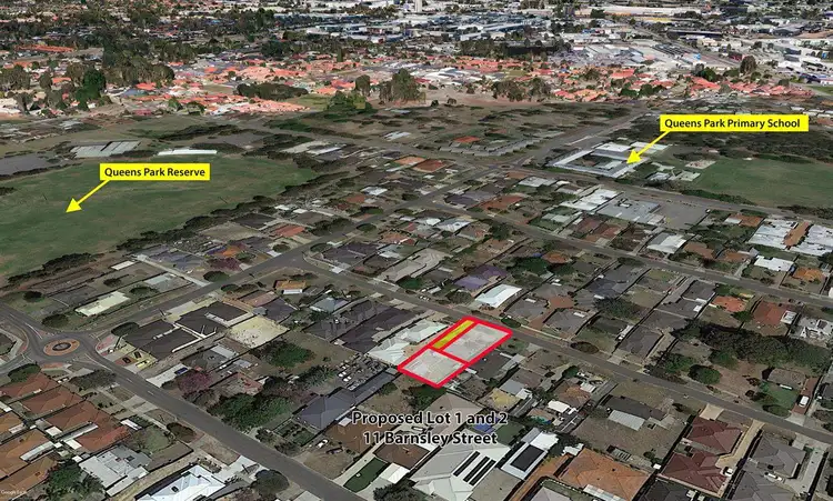 Third view of Homely land listing, 1/11 Barnsley Street, Queens Park WA 6107