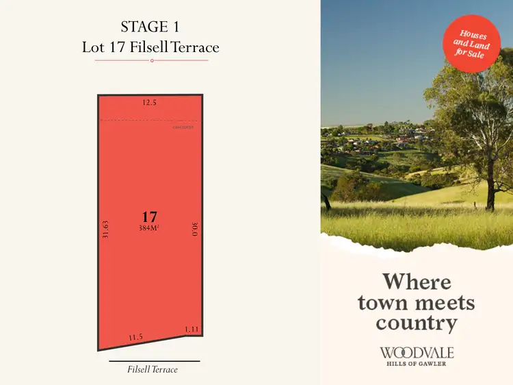 Lot 17 Filsell Terrace, Gawler South SA 5118