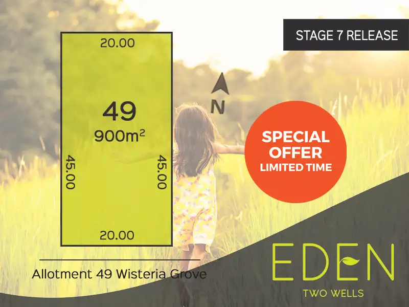 Main view of Homely land listing, Lot 49 Wisteria Grove, Two Wells SA 5501