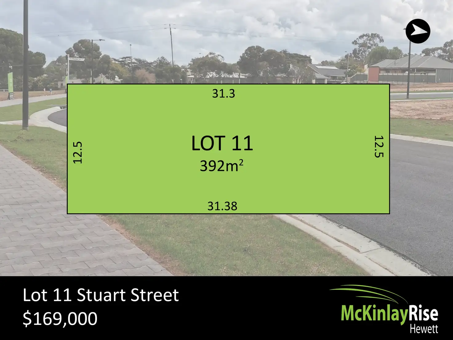 Main view of Homely land listing, Lot 11 Stuart Street, Hewett SA 5118