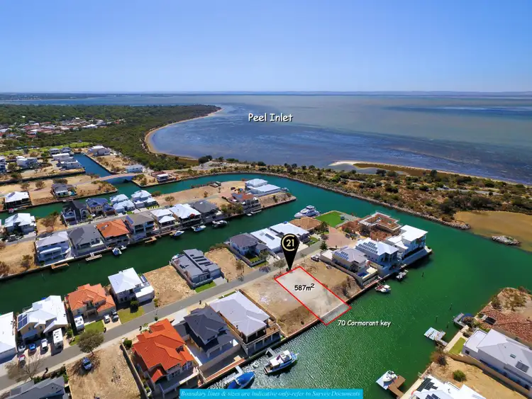 Second view of Homely land listing, 70 Cormorant Key, Wannanup WA 6210