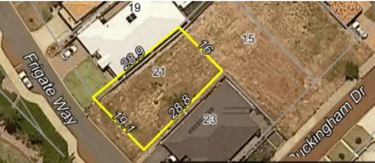 Second view of Homely land listing, 21 Frigate Way, Wannanup WA 6210