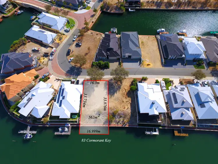 Third view of Homely land listing, 83 Cormorant Key, Wannanup WA 6210