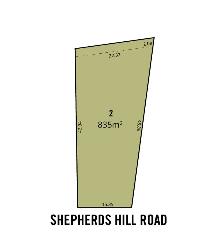 Lot 2 267 Shepherds Hill Road, Eden Hills SA 5050