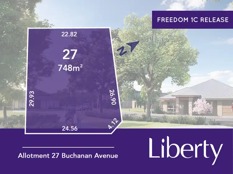 Main view of Homely land listing, Lot 27 Buchanan Avenue, Two Wells SA 5501
