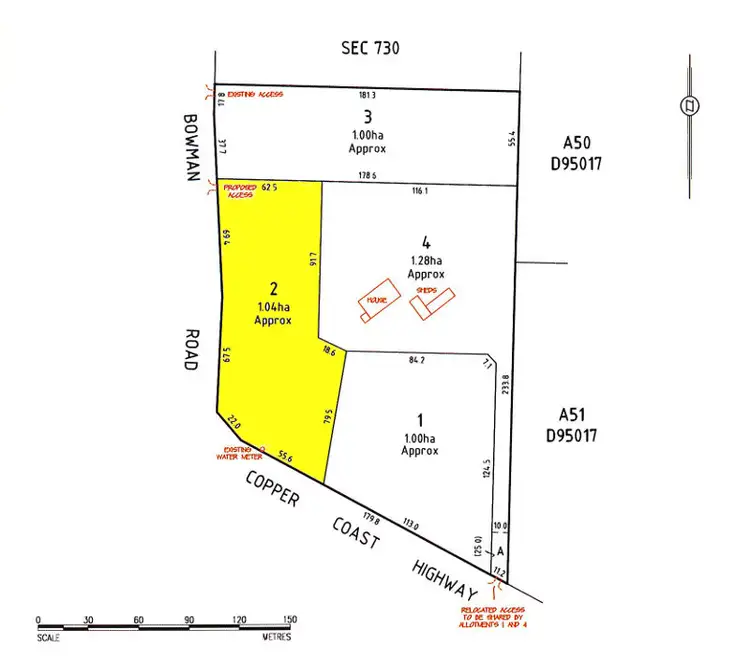 Main view of Homely land listing, Lot 2 Bowman Road, Wallaroo SA 5556