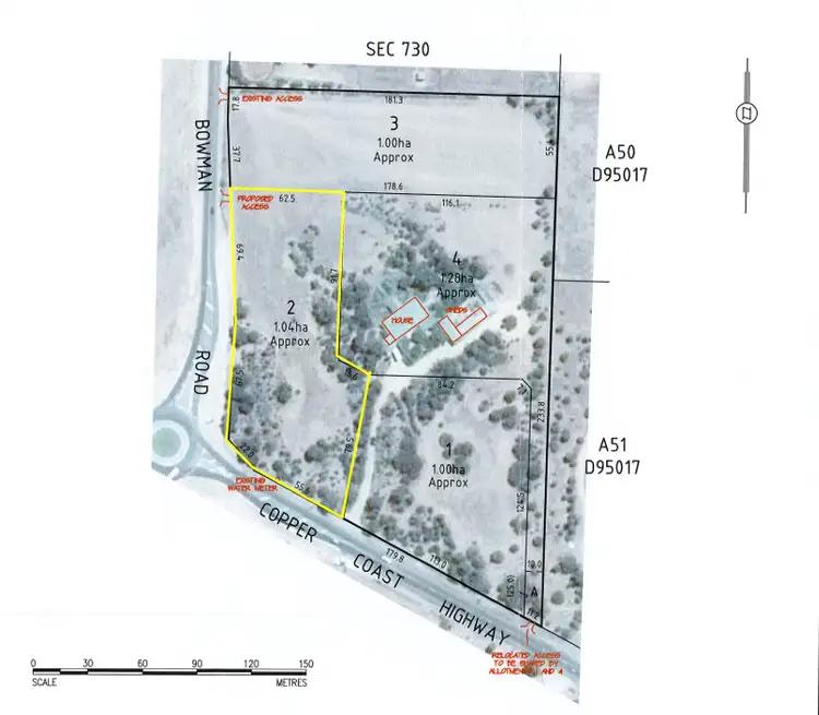 Second view of Homely land listing, Lot 2 Bowman Road, Wallaroo SA 5556