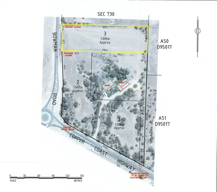 Second view of Homely land listing, Lot 3 Bowman Road, Wallaroo SA 5556