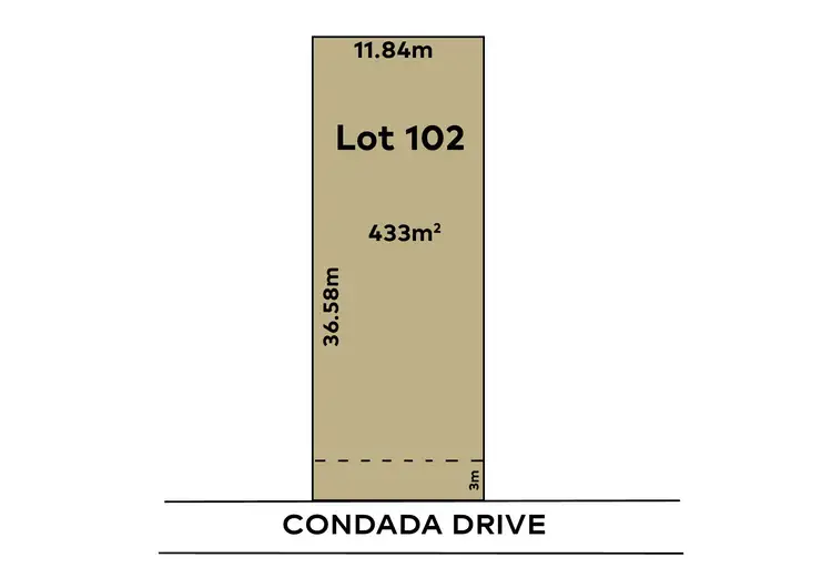 Main view of Homely land listing, Lot 102/3 Condada Drive, Banksia Park SA 5091