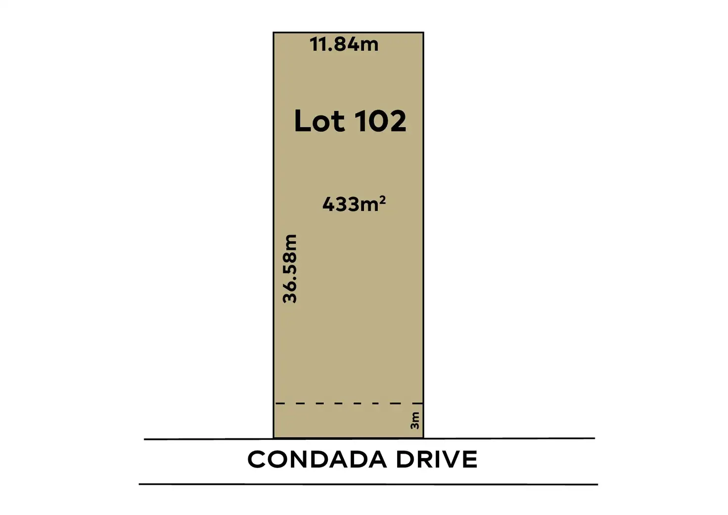 Main view of Homely land listing, Lot 102/3 Condada Drive, Banksia Park SA 5091