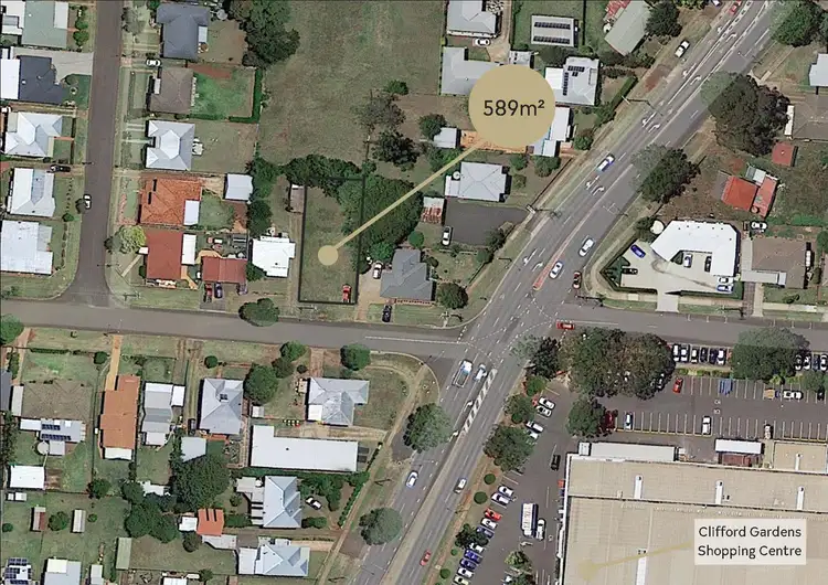 Third view of Homely land listing, 1 Lendrum Street, Newtown QLD 4350