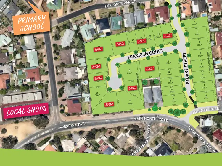 Second view of Homely land listing, Lot 26 Franklin Court, Hewett SA 5118