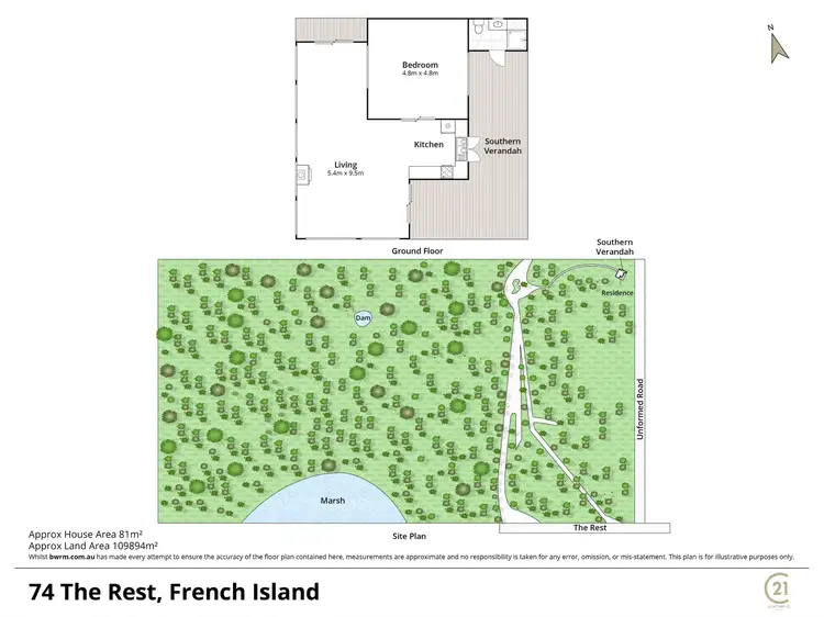 Fifth view of Homely house listing, 74 The Rest, French Island VIC 3921
