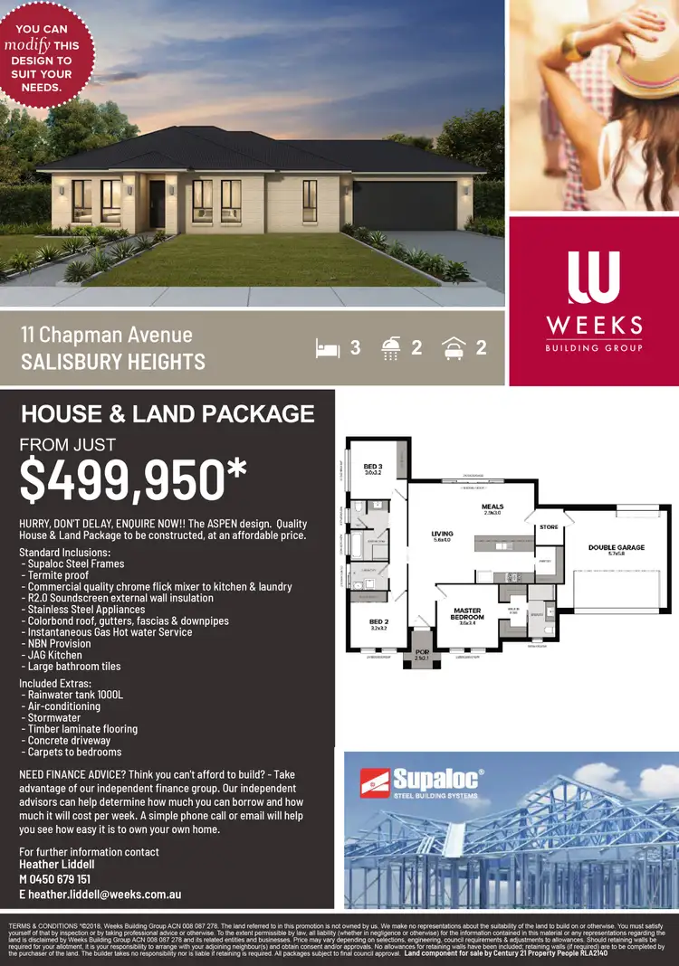 Second view of Homely land listing, 11A Chapman Avenue, Salisbury Heights SA 5109