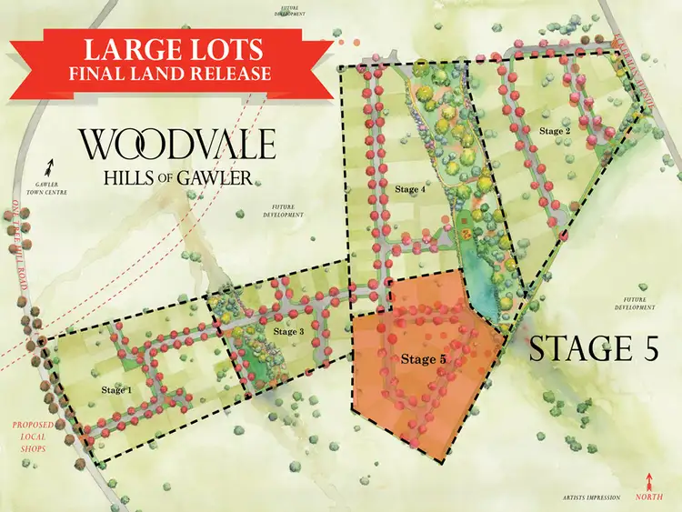 Third view of Homely land listing, Lot 104 Heseltine Circuit, Gawler South SA 5118