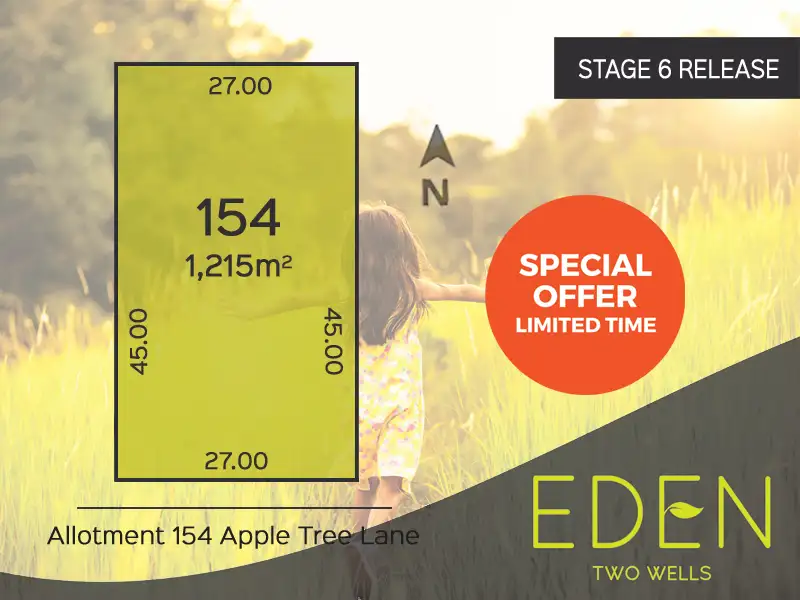 Main view of Homely land listing, Lot 154 Apple Tree Lane, Two Wells SA 5501