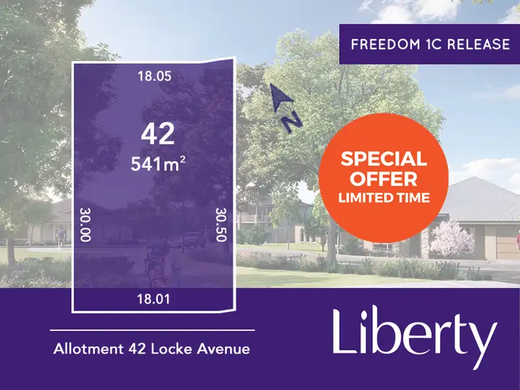 Main view of Homely land listing, Lot 42 Locke Avenue, Two Wells SA 5501