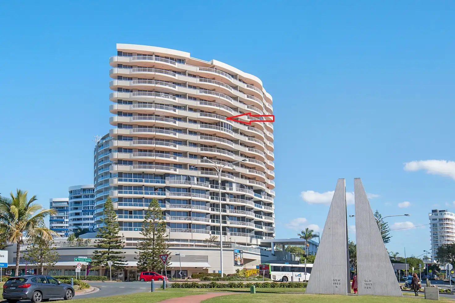 Main view of Homely unit listing, 1107/2 Stuart Street, Tweed Heads NSW 2485