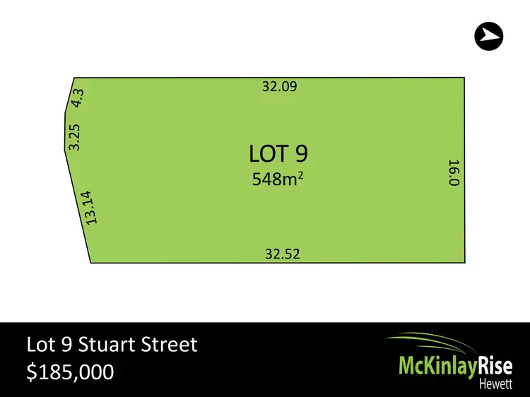 Main view of Homely land listing, Lot 9 Stuart Street, Hewett SA 5118