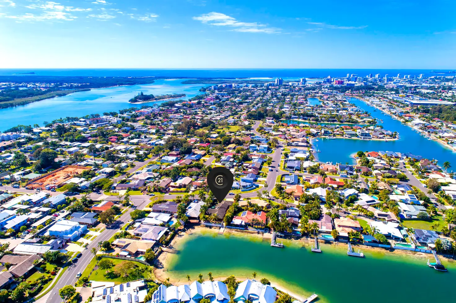 Main view of Homely house listing, 45 Summer Drive, Maroochydore QLD 4558