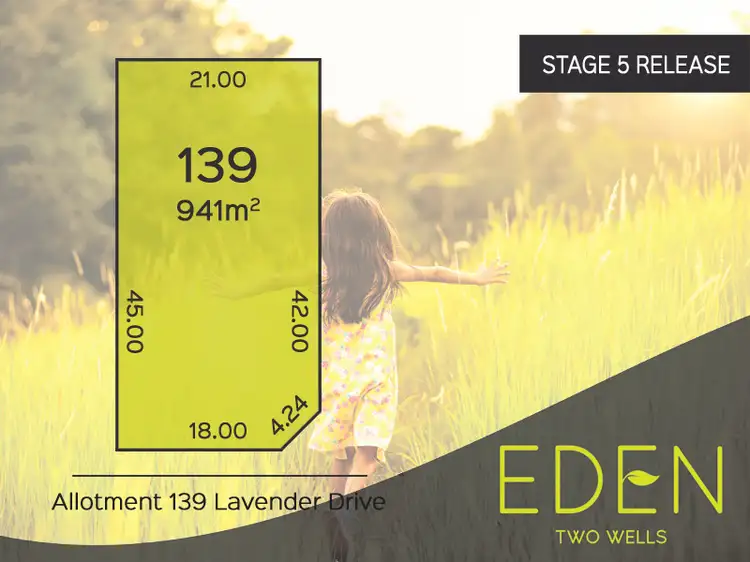Lot 139 Lavender Drive, Two Wells SA 5501