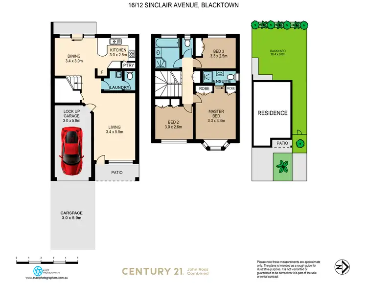 Second view of Homely townhouse listing, 16/12 Sinclair Avenue, Blacktown NSW 2148