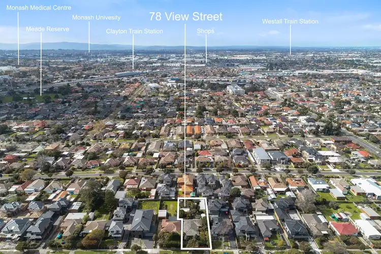 Second view of Homely house listing, 78 View Street, Clayton VIC 3168