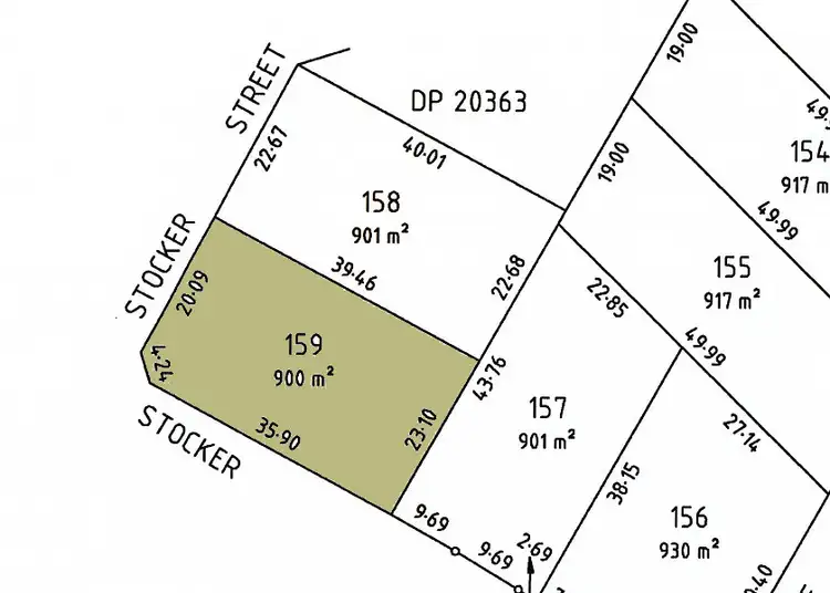 Second view of Homely land listing, 18 Stocker Street, Moonta Bay SA 5558
