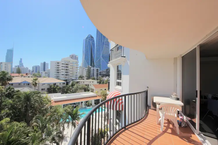 Second view of Homely apartment listing, 512/9 Beach Parade, Surfers Paradise QLD 4217