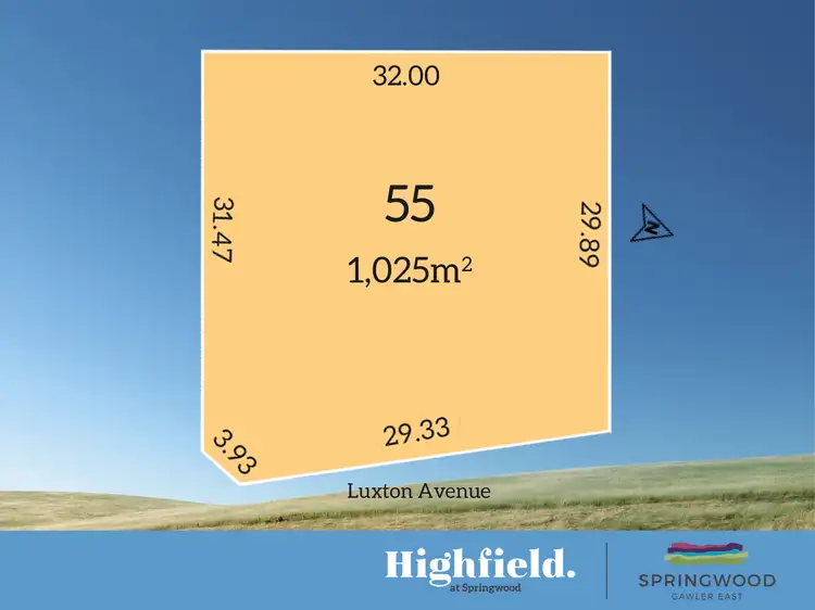 Main view of Homely land listing, Lot 55 Ogilvy Road, Gawler East SA 5118
