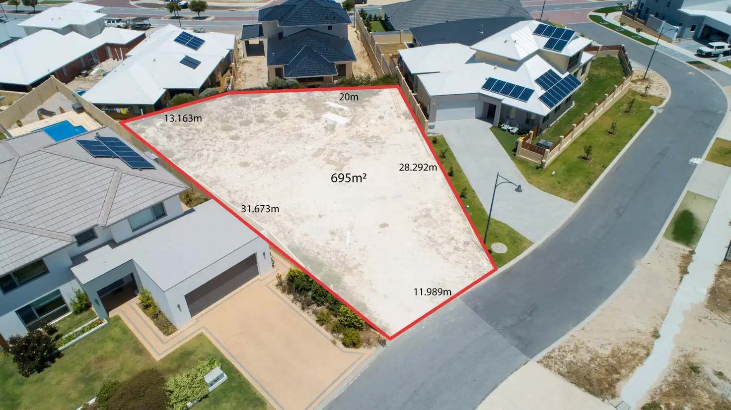 Main view of Homely land listing, 11 Caravel Approach, Jindalee WA 6036