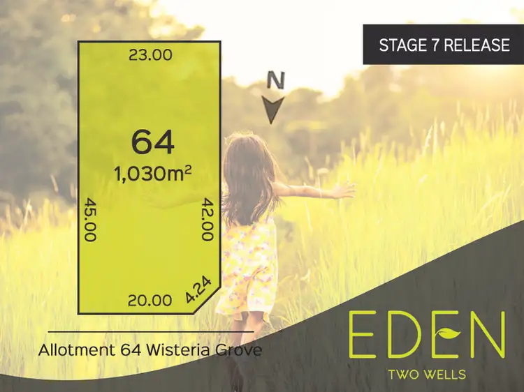 Main view of Homely land listing, Lot 64 Wisteria Grove, Two Wells SA 5501