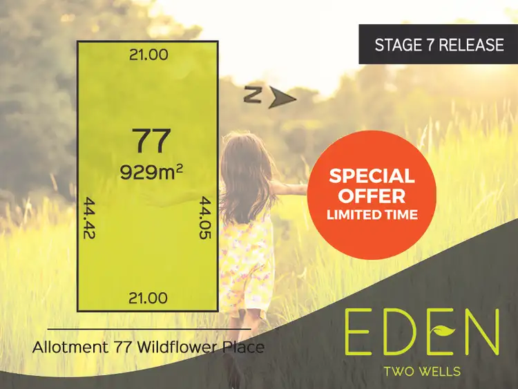 Lot 77 Wildflower Place, Two Wells SA 5501