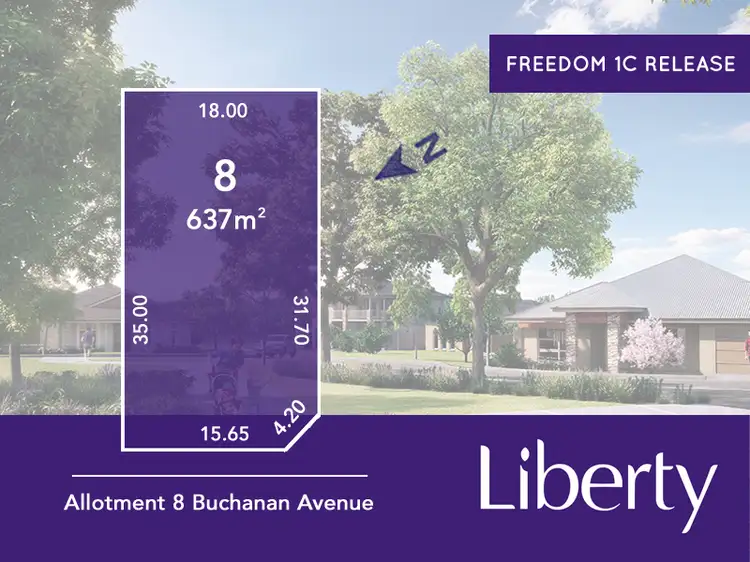 Main view of Homely land listing, Lot 8 Buchanan Avenue, Two Wells SA 5501