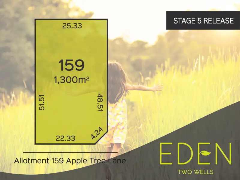 Main view of Homely land listing, Lot 159 Apple Tree Lane, Two Wells SA 5501